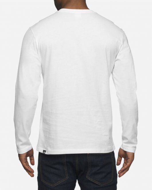 L/S Fine Tee - White - Munk Store