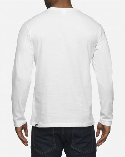 L/S Fine Tee - White - Munk Store
