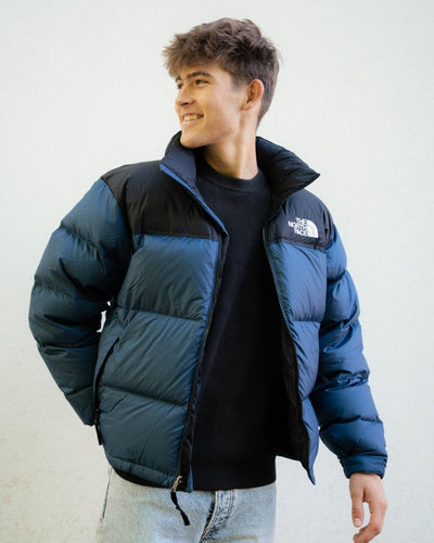 M 1996 Retro Nuptse Jacket - Shady Blue - Munk Store