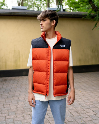 M Diablo Down Vest - BRNTOCHR/BLACK - Munk Store