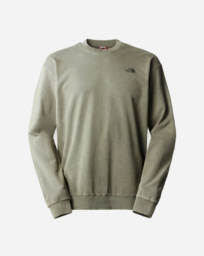 M Heritage Dye Pack Logowear Crew - New Taupe Green - Munk Store