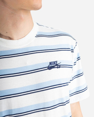 M NK SB Tee Stripe - Blue/White - Munk Store