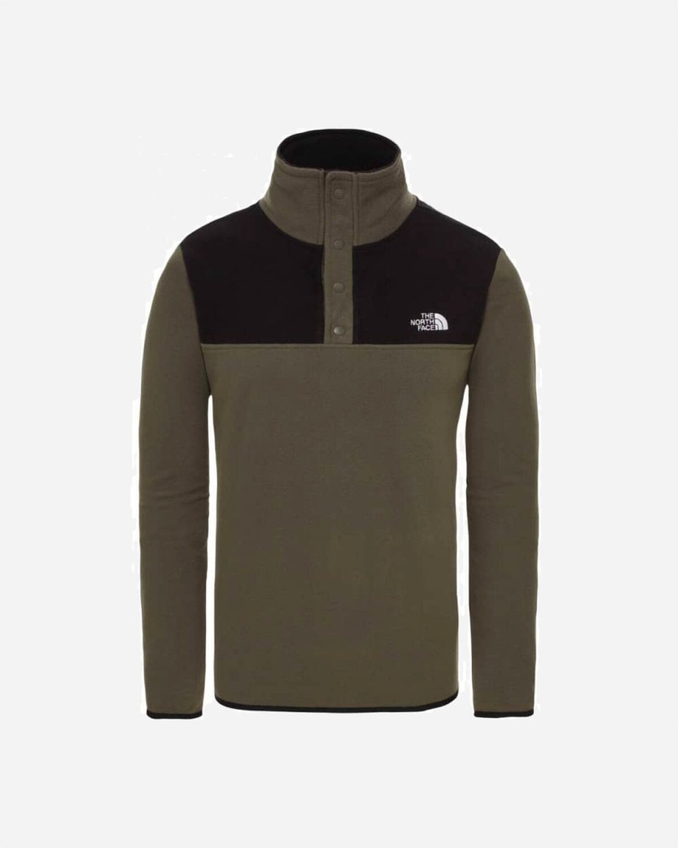 M TKA Glacier Snap-Neck P/O - Taupe Green/Black - Munk Store