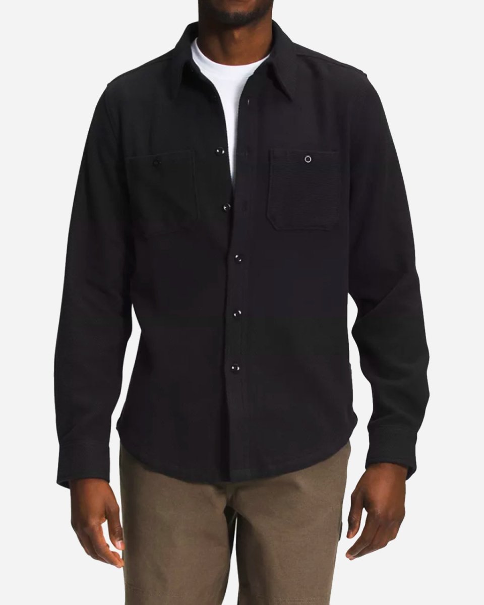 M Valley Flannel Shirt - Black Shadow - Munk Store