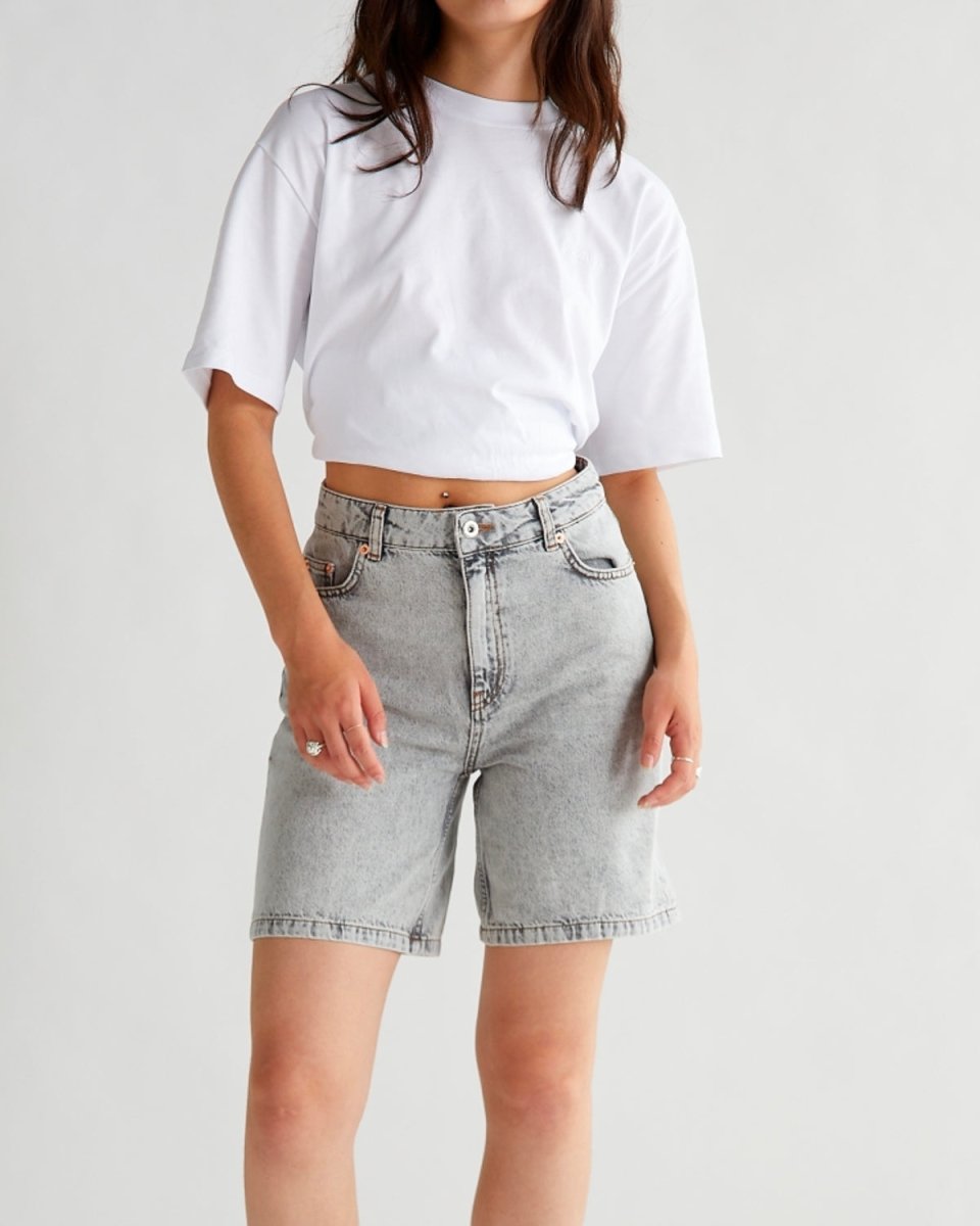 Maggie Snow Shorts - Grey - Munk Store