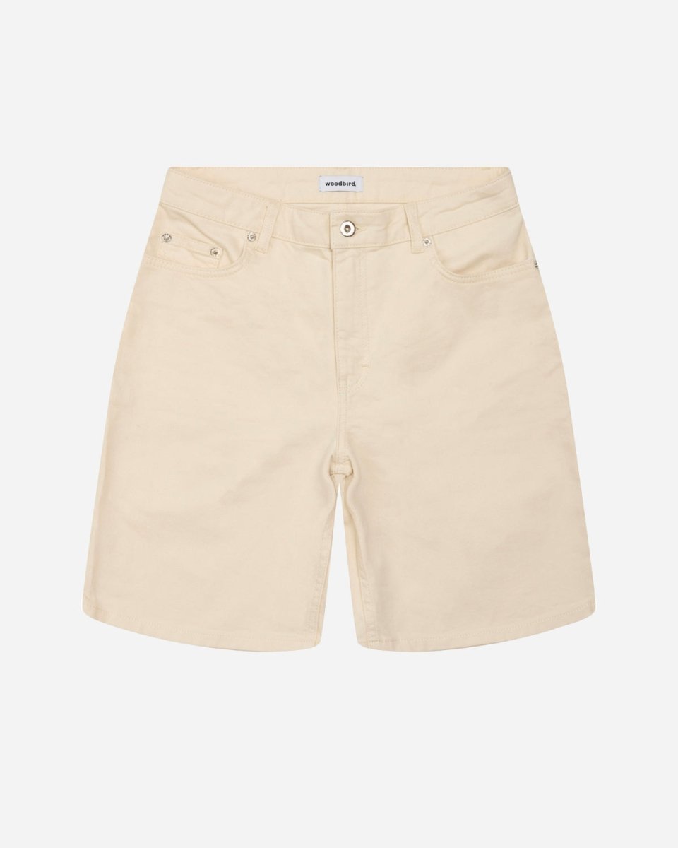 Maggie Twill Shorts - Off White - Munk Store