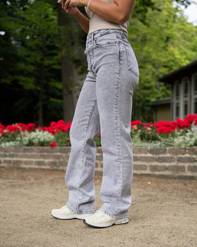 Maria Ash Grey Jeans - Grey - Munk Store