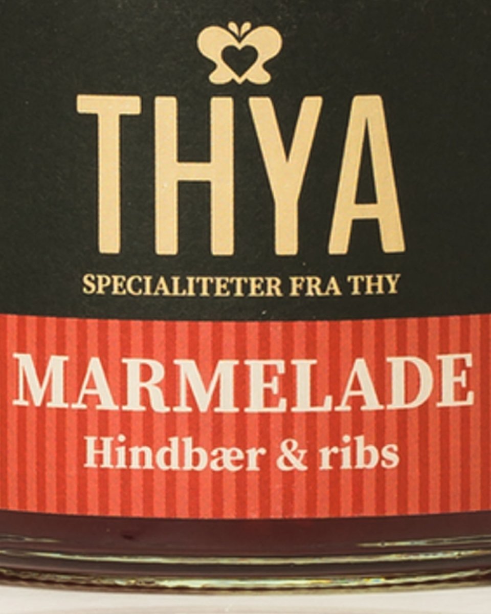 Marmelade - Hindbær med ribs - Munk Store