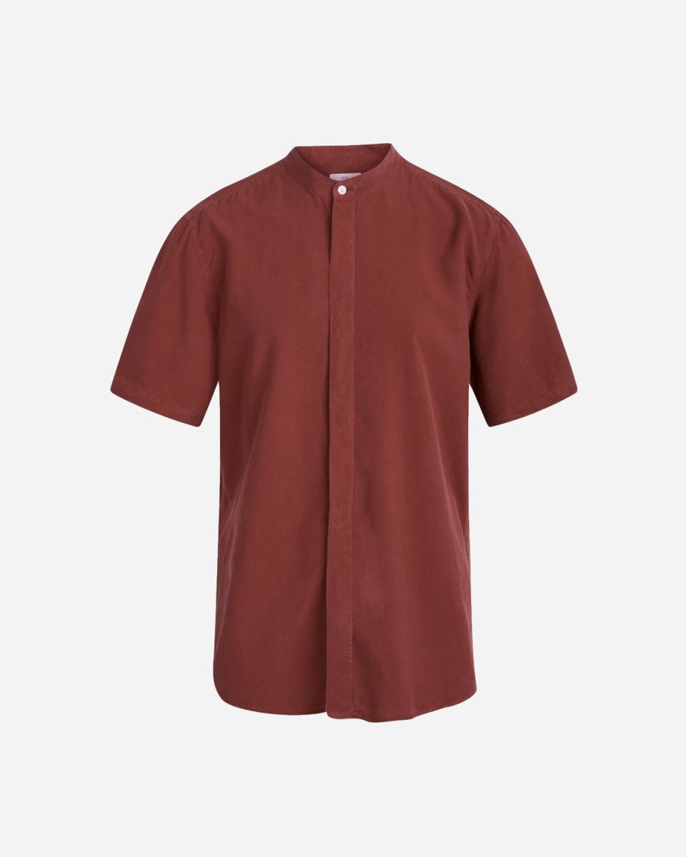 Max Tencel Shirt - Clay Red - Munk Store