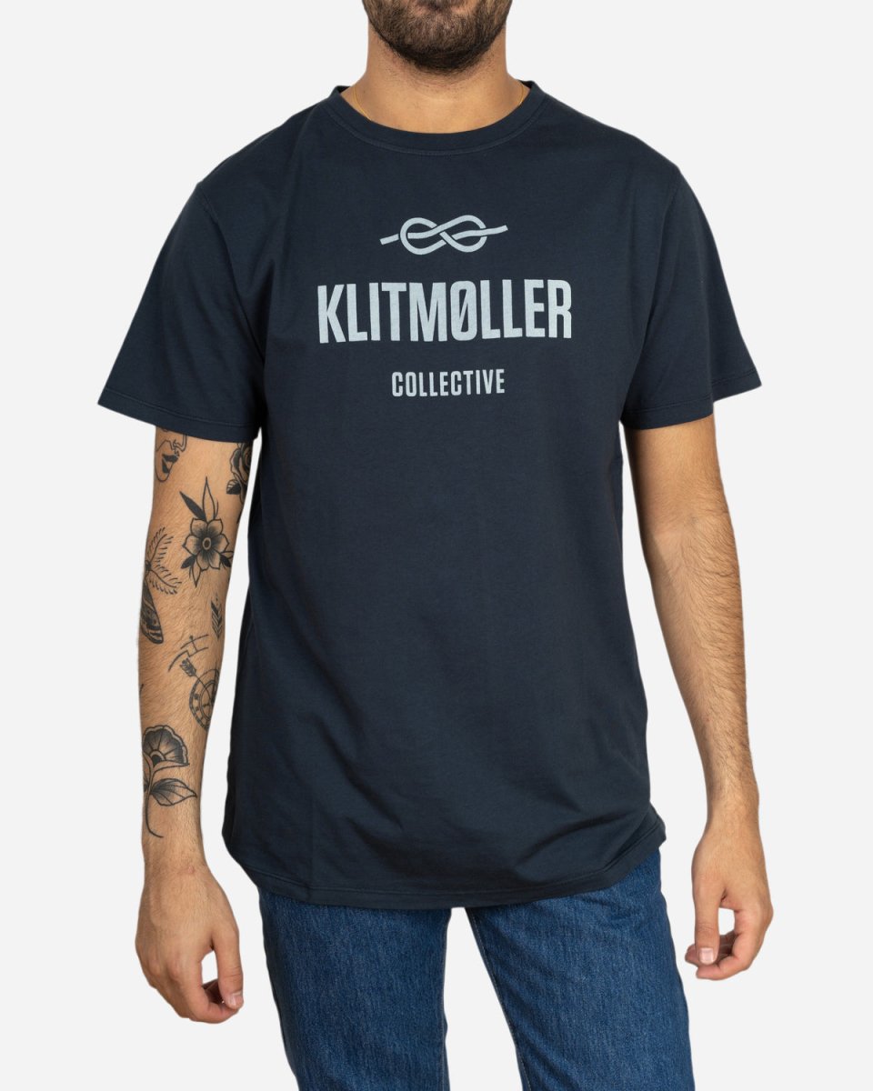 Mens logo tee - Navy - Munk Store