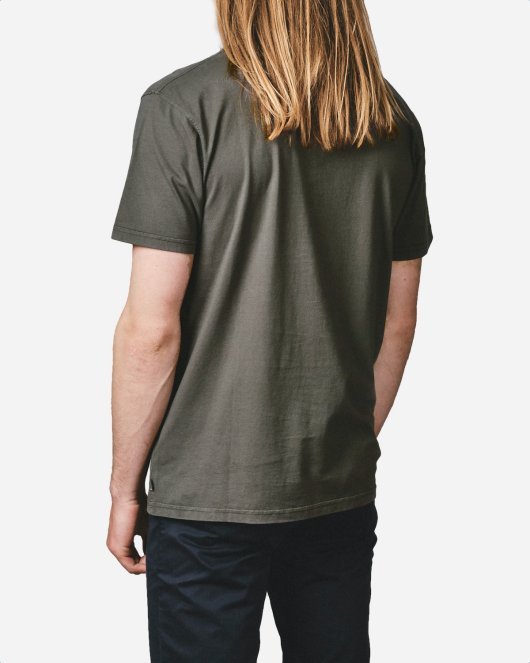 Mens logo tee - Olive - Munk Store