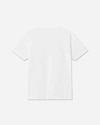 Mia T-shirt - White/Green - Munk Store