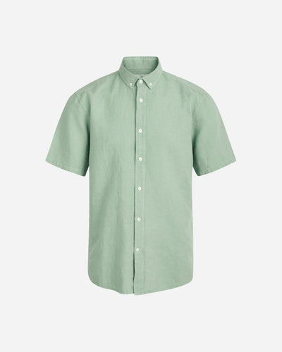 Mikkel Linen Shirt - Salvie - Munk Store