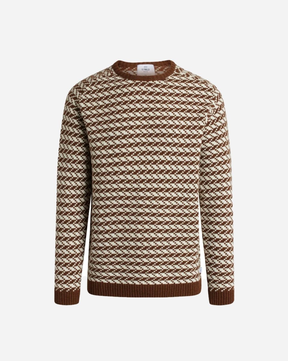 Milas knit - Coffee/Cream - Munk Store