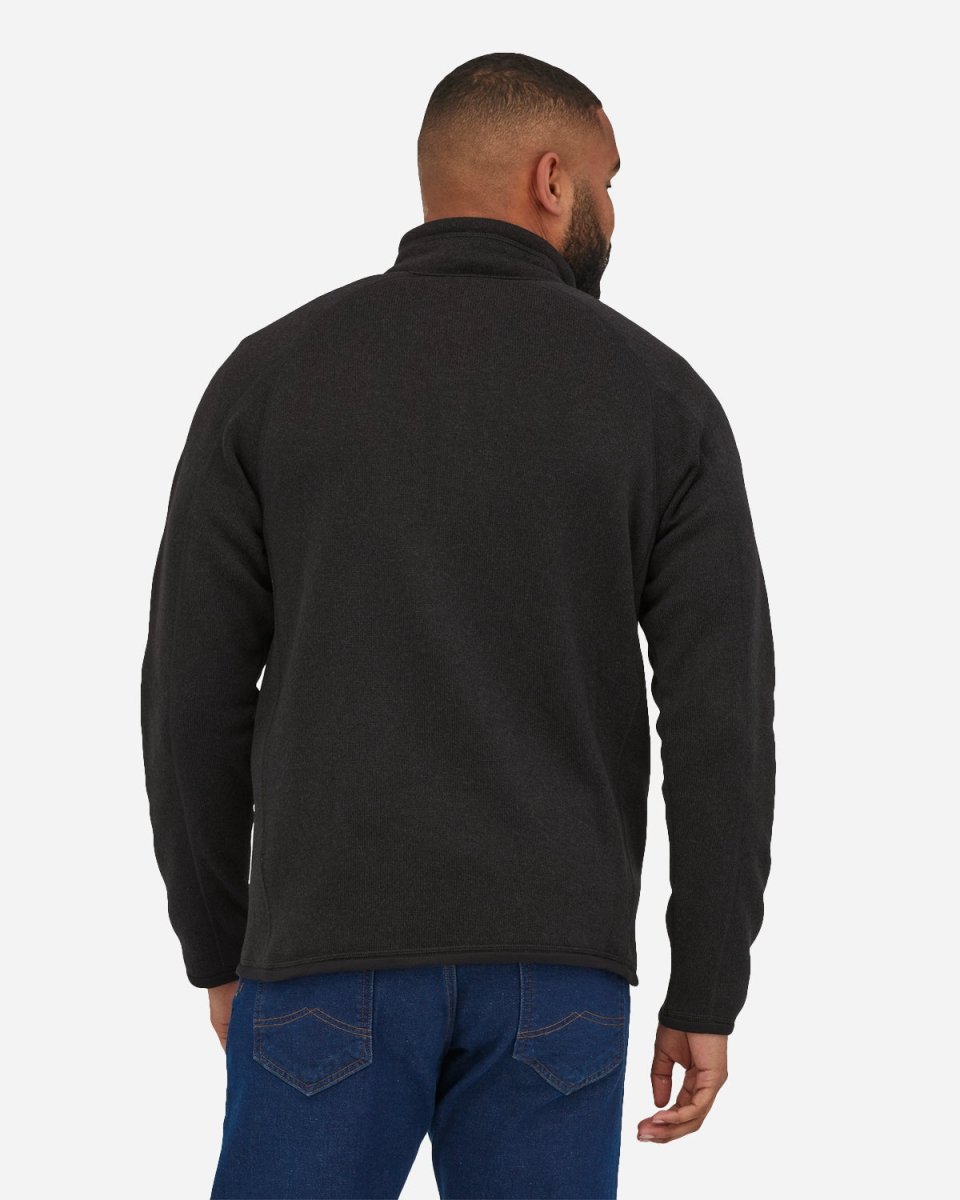 M's Better Sweater 1/4 Zip - Black - Munk Store