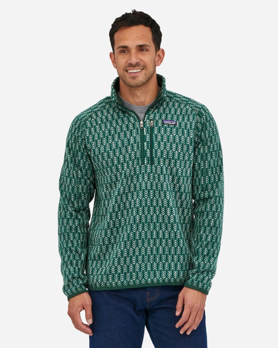 M's Better Sweater 1/4 Zip - Northern Green - Munk Store