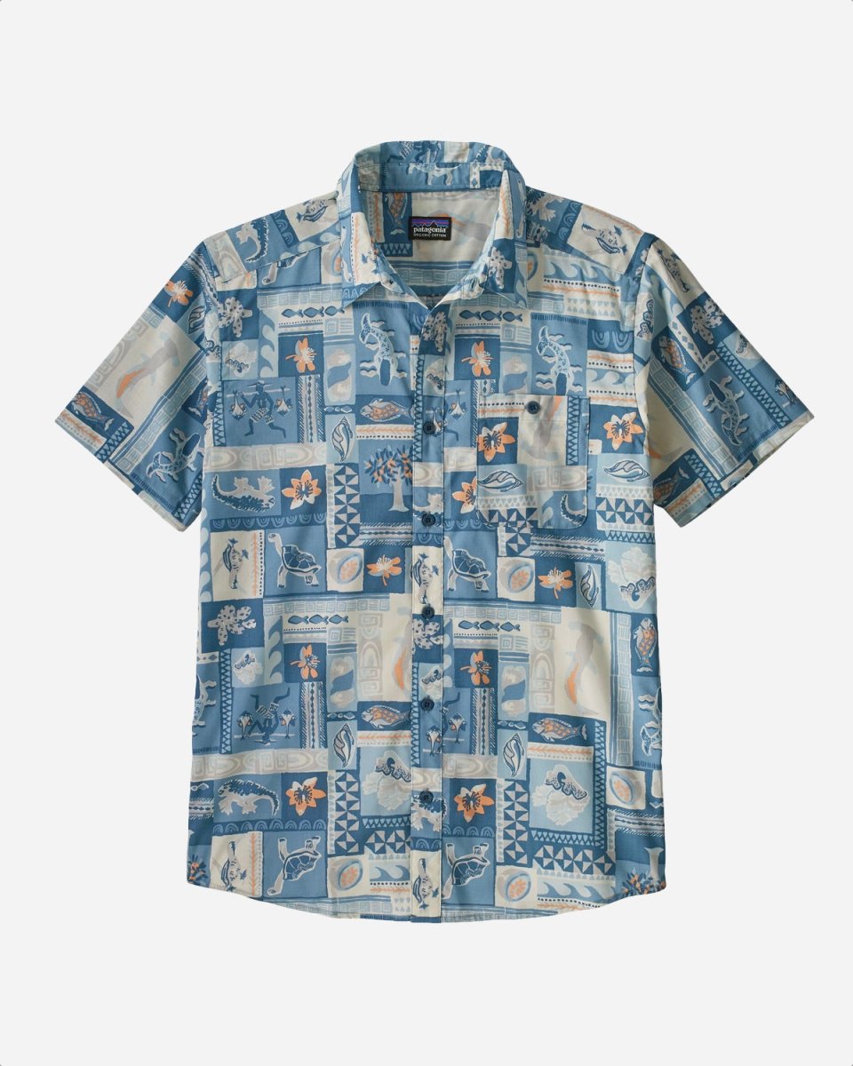 M's Go To Shirt - Galapagos/Hawthorne Blue - Munk Store