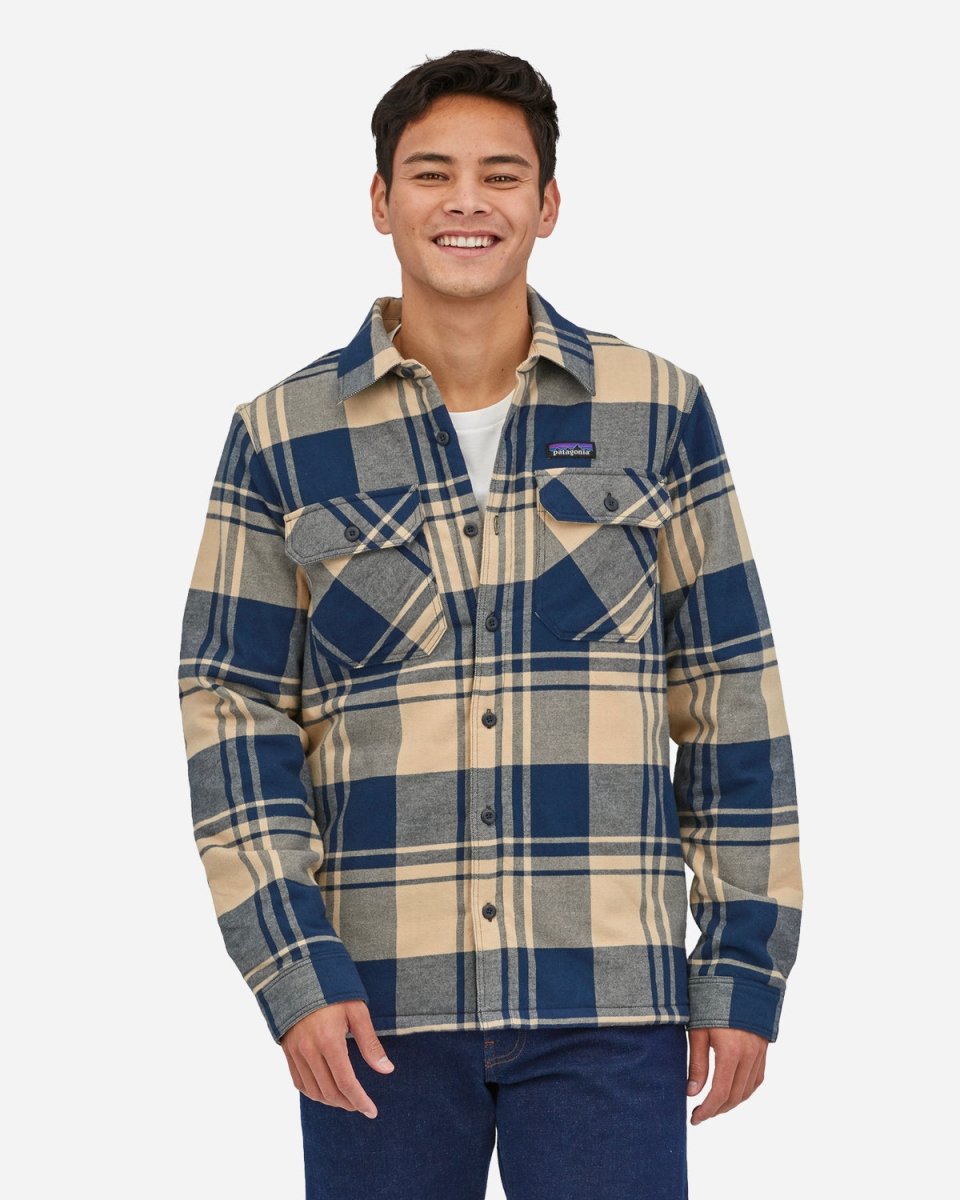 M's Insulated Fjord Flannel Shirt - Oak/Oar Tan - Munk Store