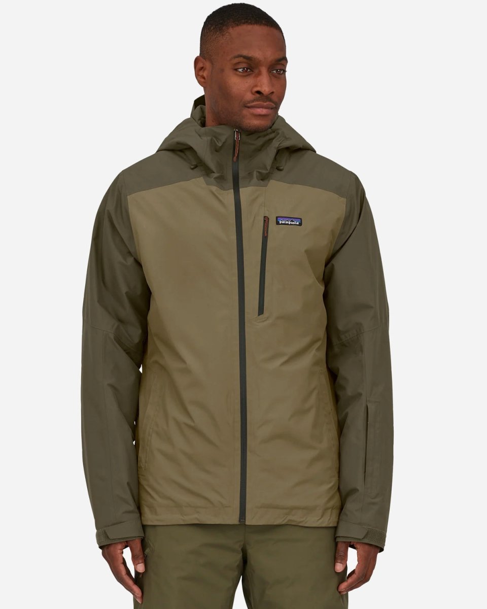 M s Insulated Powder Town Jacket Sage Khaki