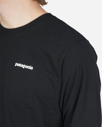 M's Logo L/S P-6 Responsibili Tee- Black - Munk Store