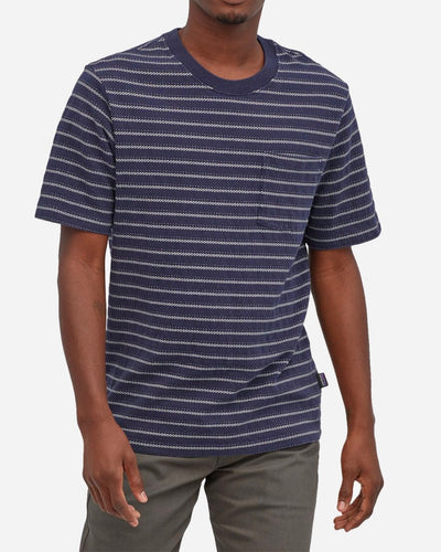 M's Organic Cotton Pocket Tee - New Navy - Munk Store