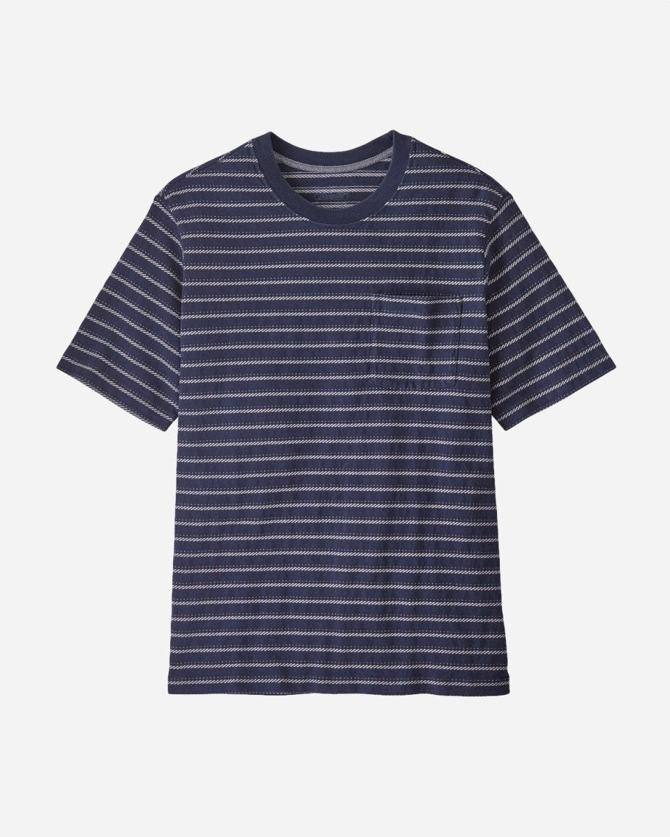 M's Organic Cotton Pocket Tee - New Navy - Munk Store