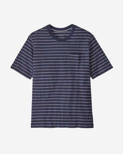 M's Organic Cotton Pocket Tee - New Navy - Munk Store