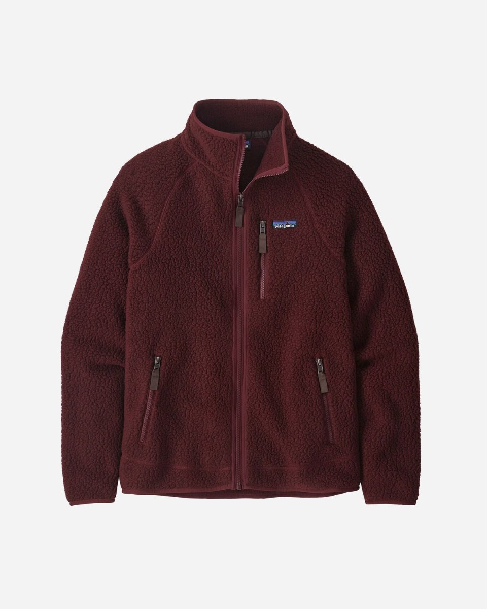 M's Retro Pile Jacket - Dark Ruby - Munk Store