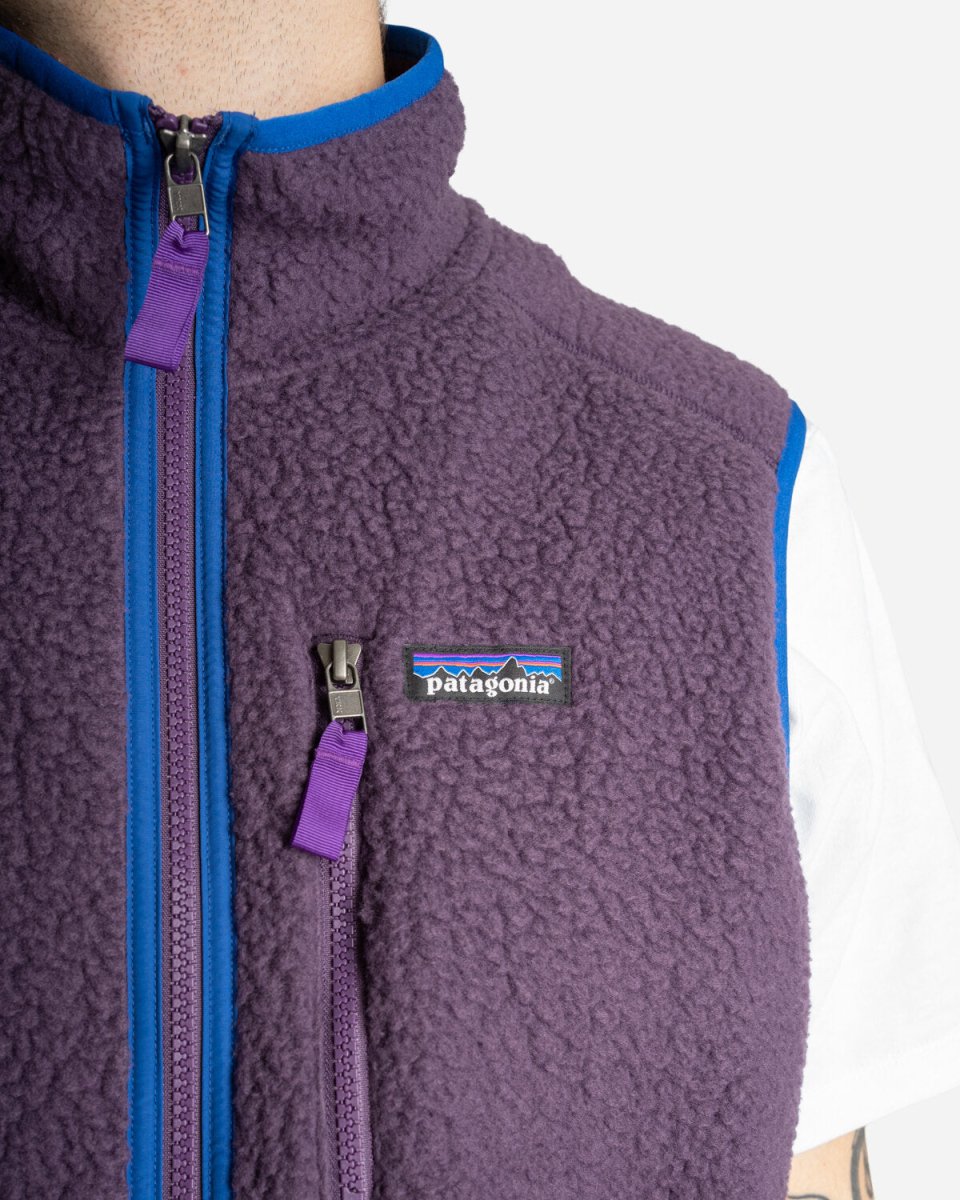 M's Retro Pile Vest - Piton Purple - Munk Store