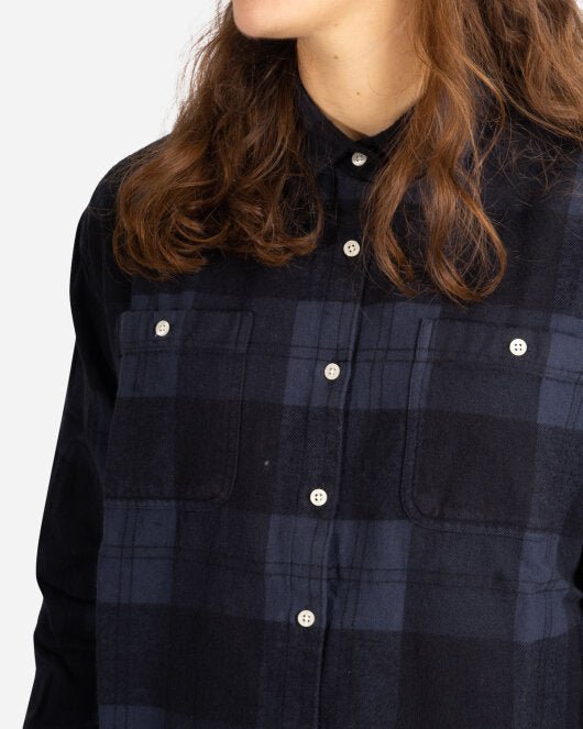 Mynthe shirt - Navy/Black - Munk Store