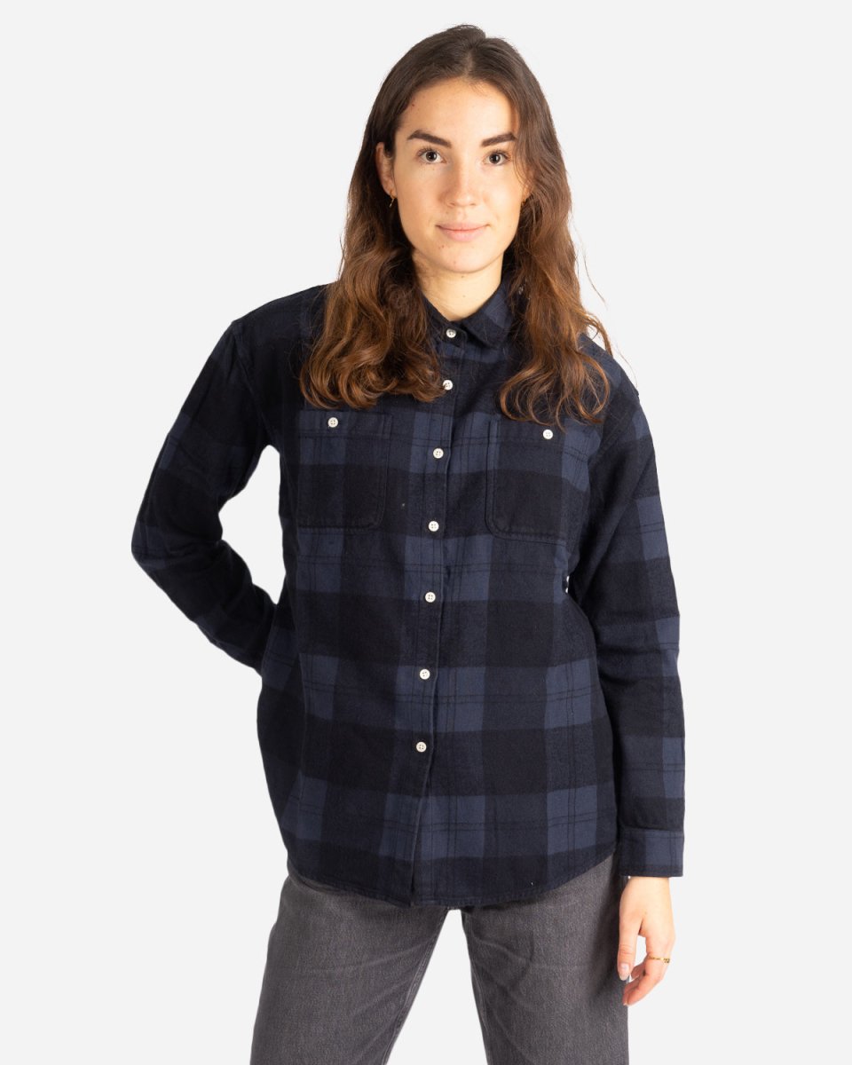 Mynthe shirt - Navy/Black - Munk Store