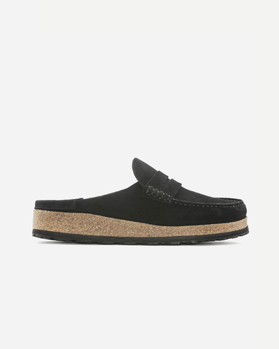 Naples Suede Leather Regular - black