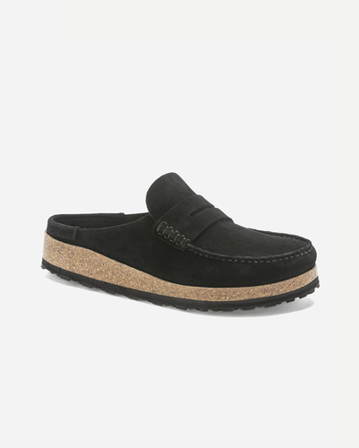 Naples Suede Leather Regular - black