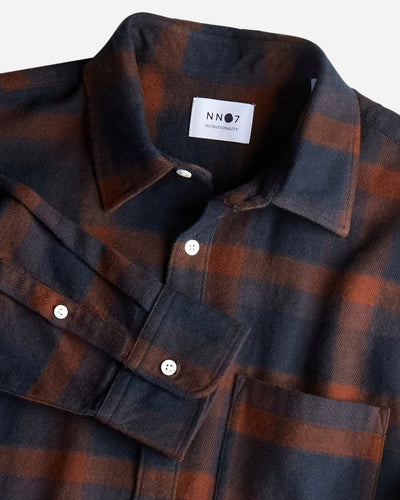 New Arne 5166 - Navy Check - Munk Store