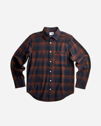 New Arne 5166 - Navy Check - Munk Store