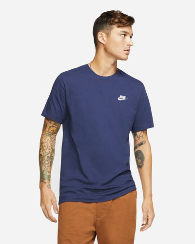 Nike Sportswear Club T-shirt - Navy/White - Munk Store