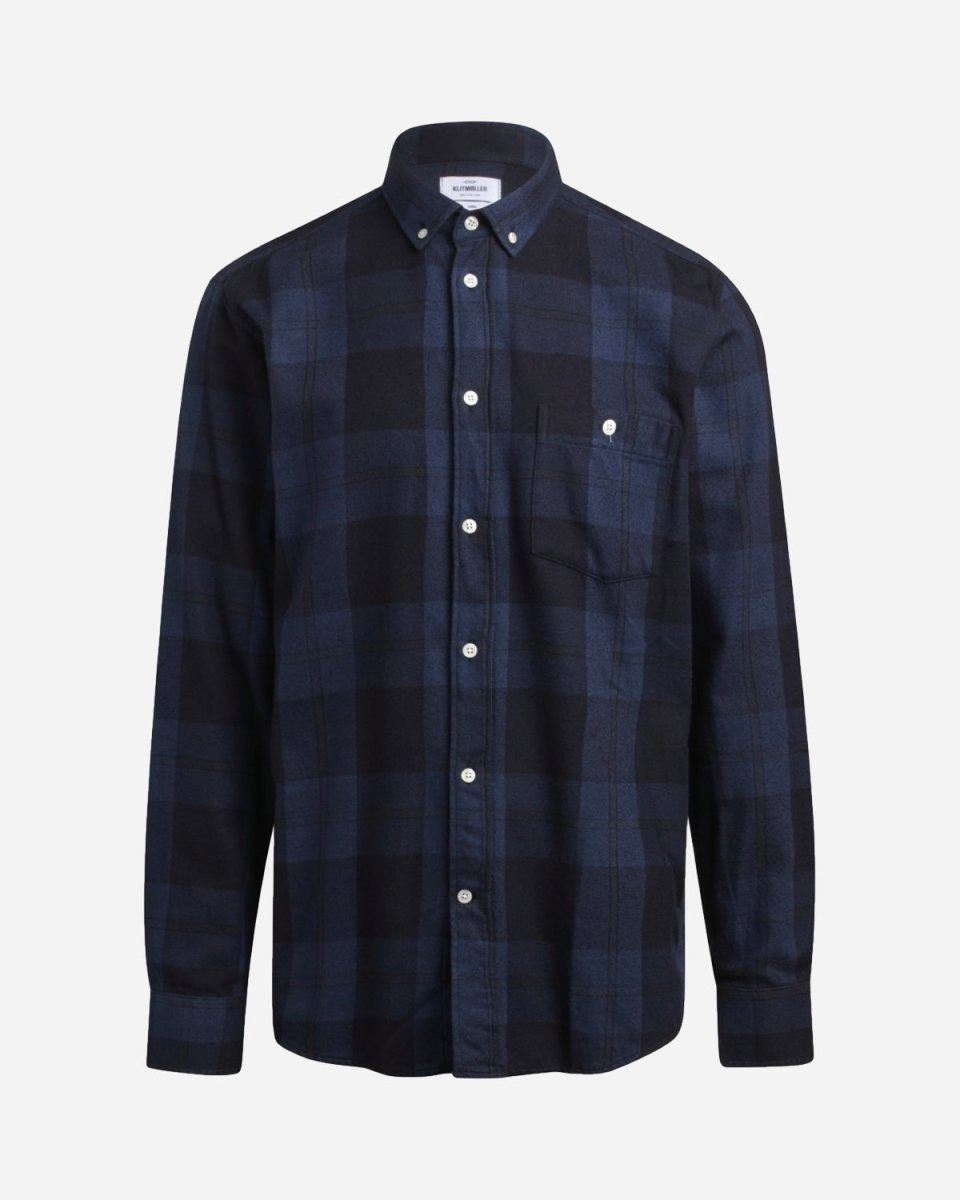 Nikolaj shirt - Navy/Black - Munk Store