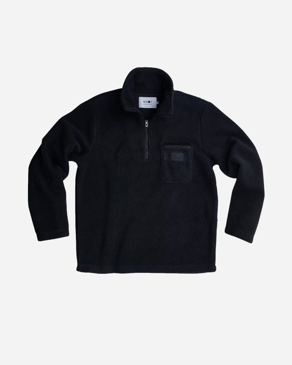 Nil Half Zip 3441 - Black - Munk Store