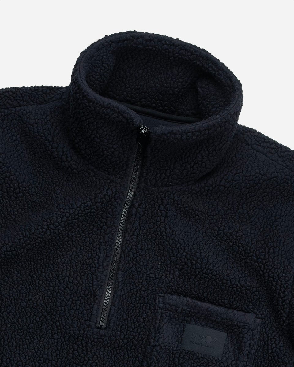 Nil Half Zip 3441 - Black - Munk Store