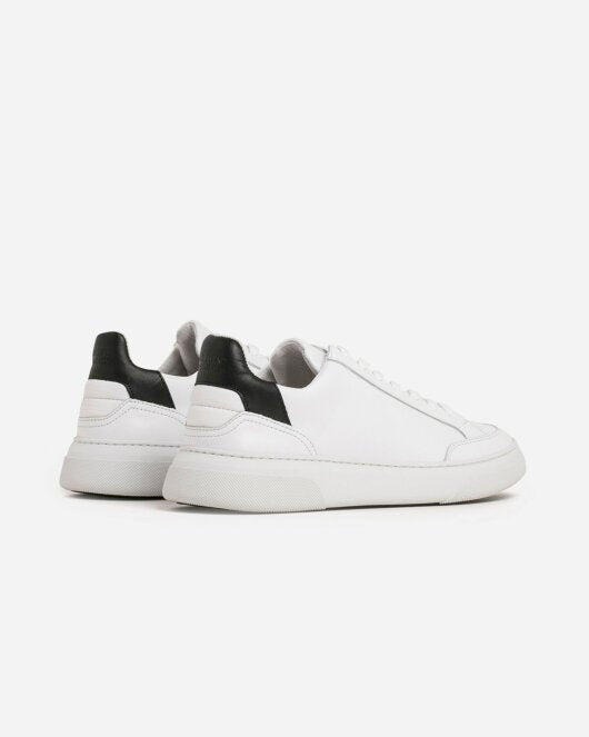 Off Court - White/Black Leathe - White - Munk Store