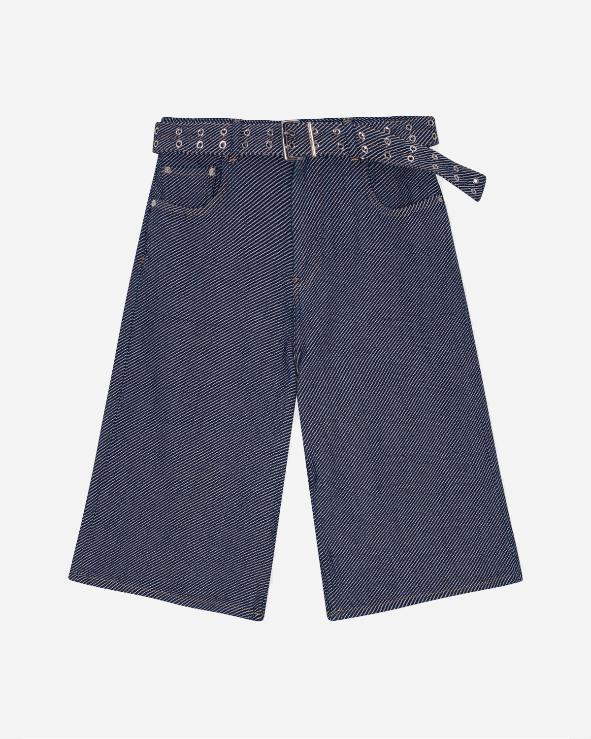 Heavy Twill Denim Shorts - Rinse