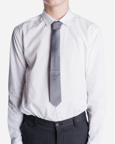 Our For 5 Plaine Tie - Dark Grey - Munk Store