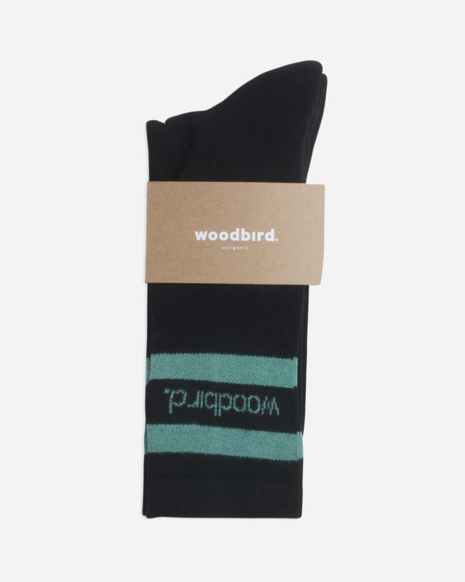 Our Sport Socks - Black-Green - Munk Store