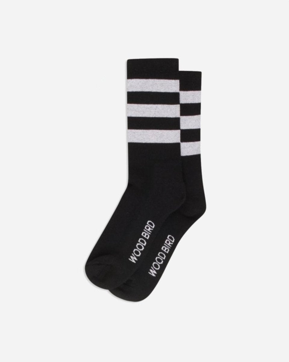 Our Tennis Socks - Black/White - Munk Store