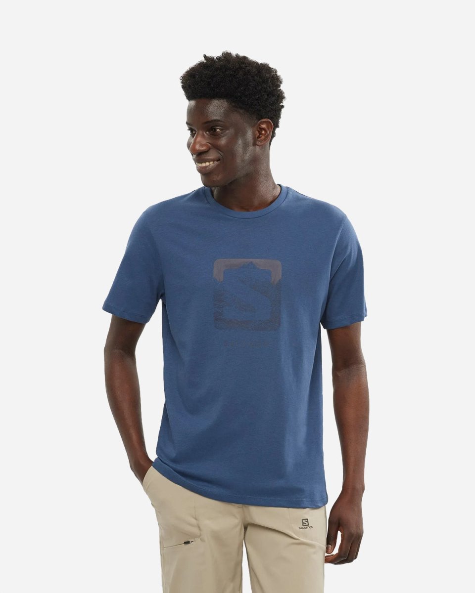 Outlife Logo Tee - Dark Denim - Munk Store