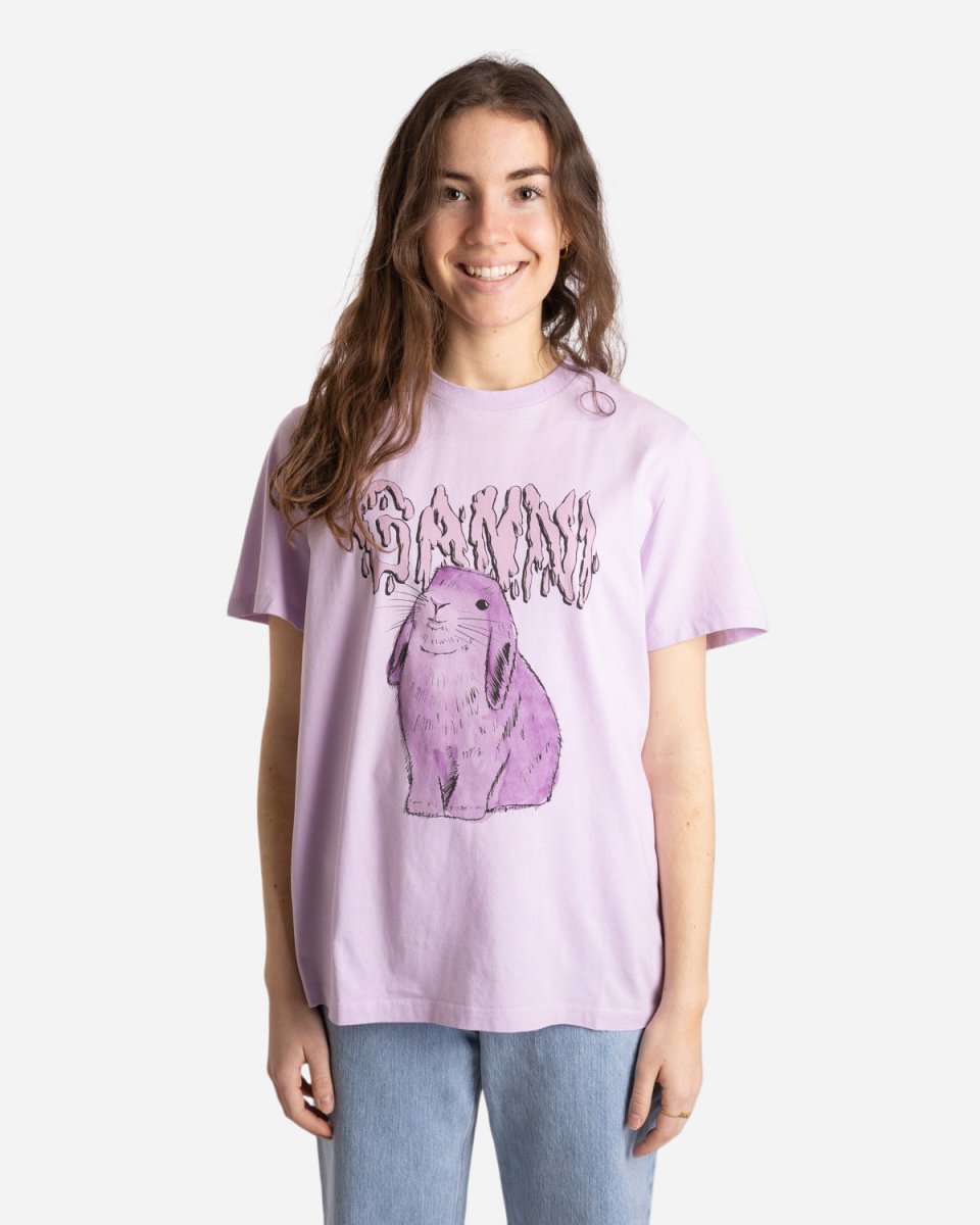 Overdyed Bunny T-Shirt - Orchid Bloom - Munk Store