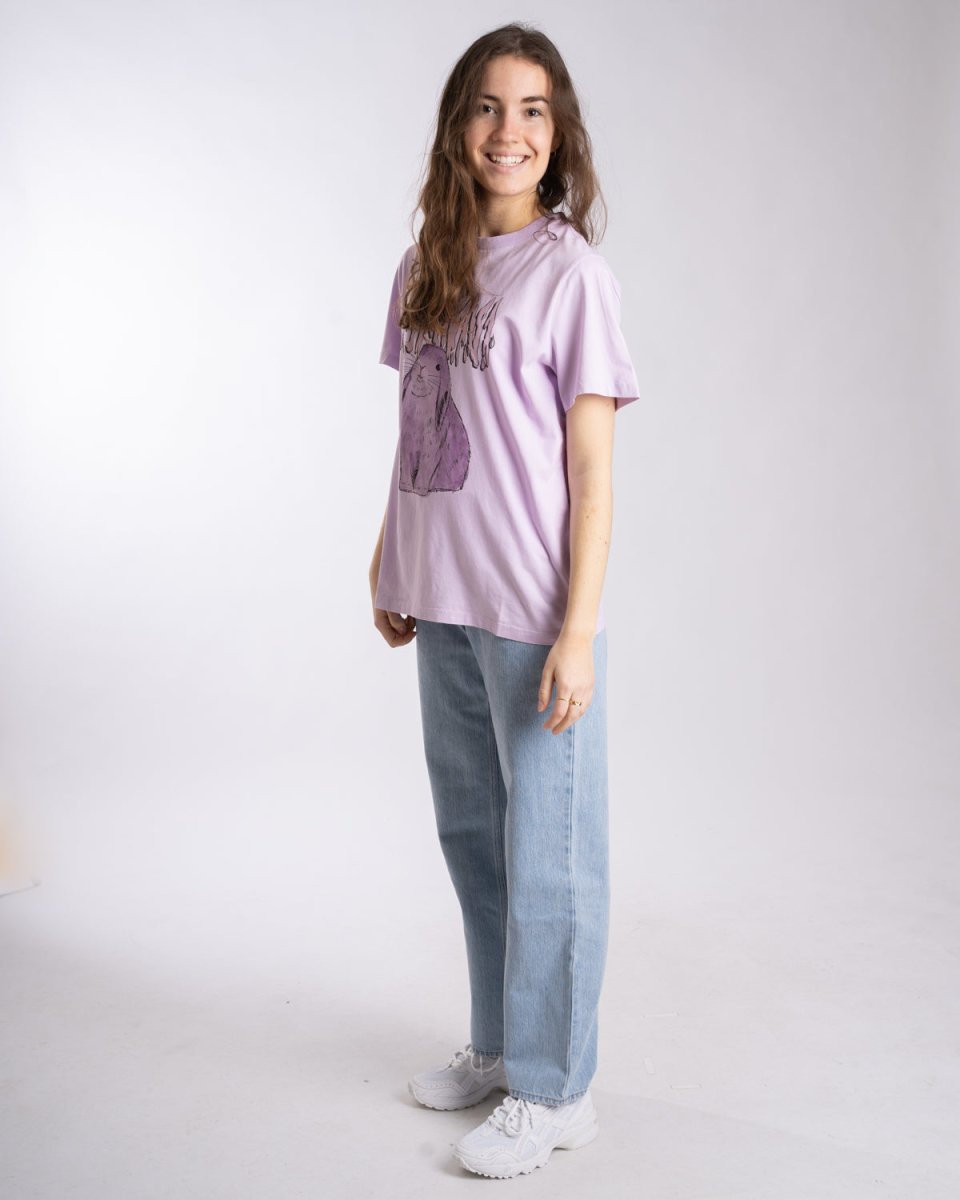 Overdyed Bunny T-Shirt - Orchid Bloom - Munk Store