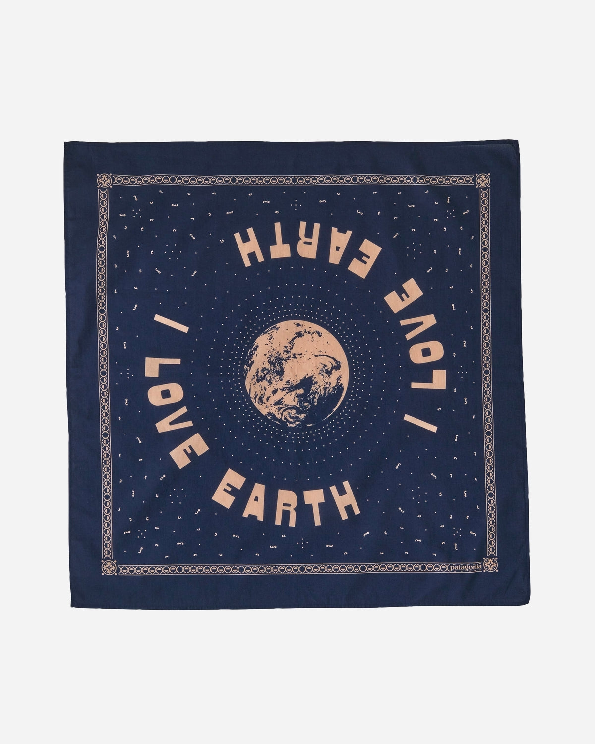 Bandana - Earth Love/Sound Blue - Patagonia - Munkstore.dk