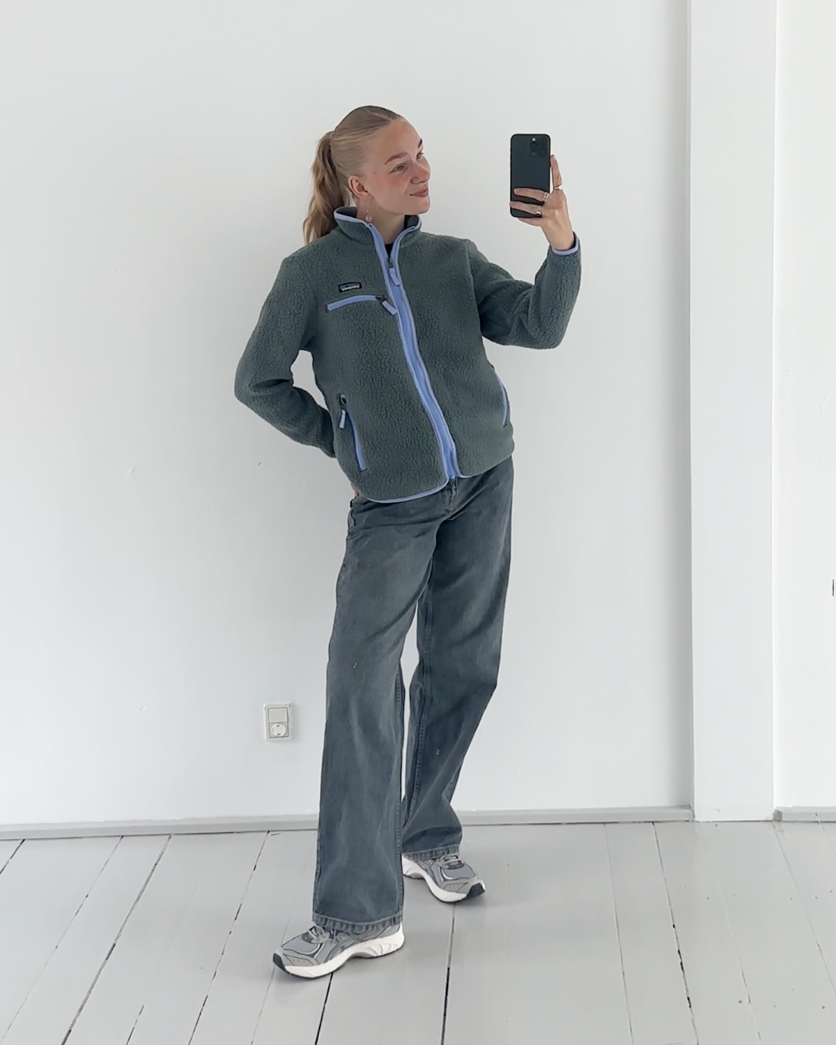 W's Retro Pile Jacket - Nouveau Green