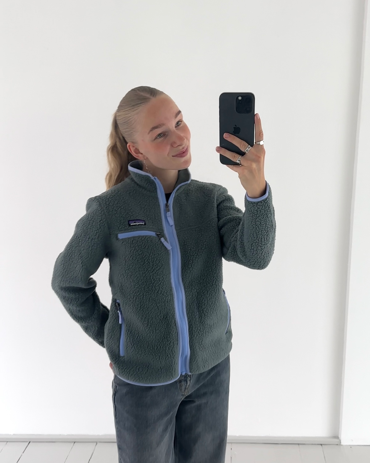 W's Retro Pile Jacket - Nouveau Green